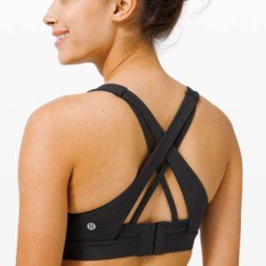 Stash It All Bra Lululemon Sz 4 Black